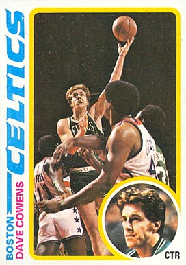 1978 Topps Dave Cowens #40 Basketball Card