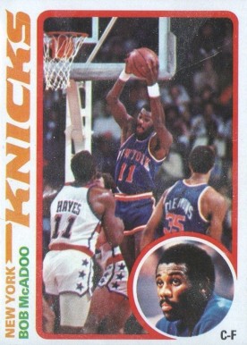 1978 Topps Bob Mcadoo #5 Basketball Card