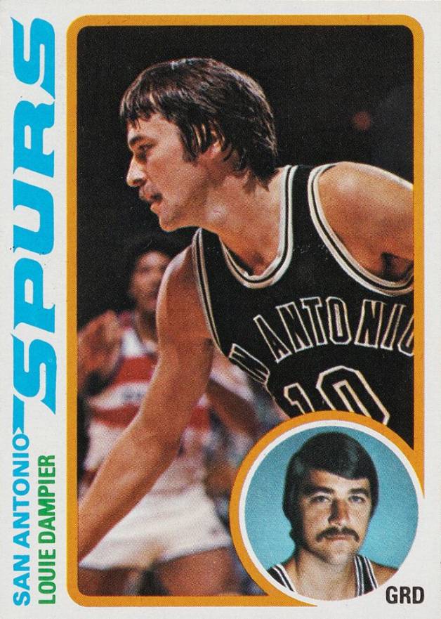 1978 Topps Louie Dampier #51 Basketball Card
