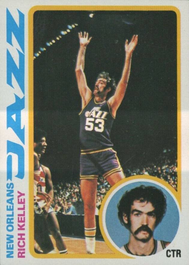 1978 Topps Rich Kelley #114 Basketball Card
