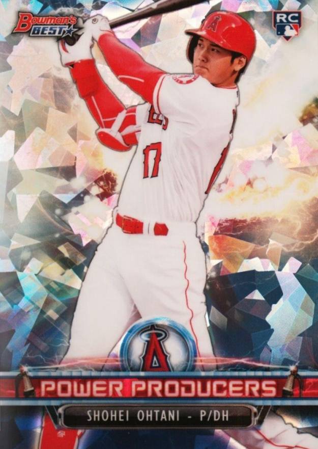 2018 Bowman's Best Power Producers  Shohei Ohtani #PPSO Baseball Card