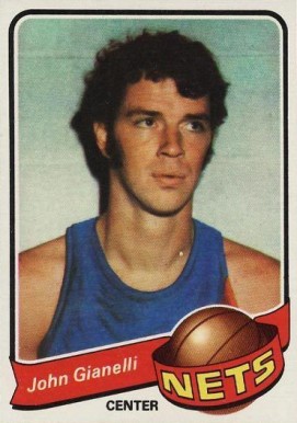 1979 Topps John Gianelli #37 Basketball Card