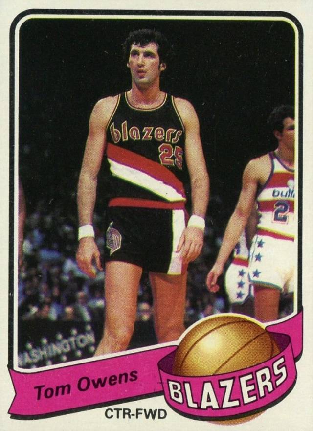 1979 Topps Tom Owens #102 Basketball Card