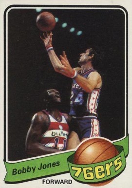 1979 Topps Bobby Jones #132 Basketball Card