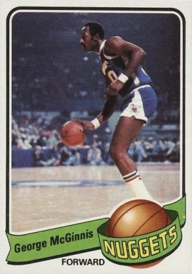 1979 Topps George Mcginnis #125 Basketball Card
