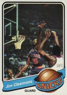1979 Topps Jim Cleamons #112 Basketball Card