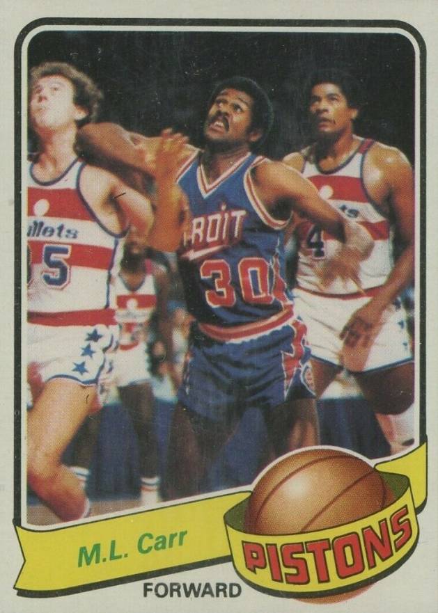 1979 Topps M.L. Carr #107 Basketball Card