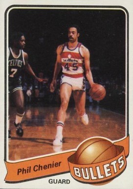 1979 Topps Phil Chenier #103 Basketball Card