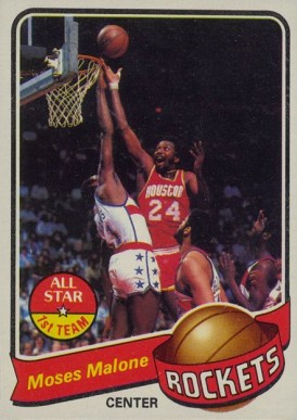 1979 Topps Moses Malone #100 Basketball Card