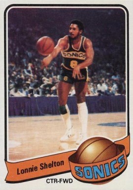 1979 Topps Lonnie Shelton #83 Basketball Card