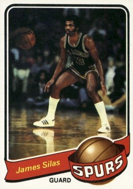 1979 Topps James Silas #74 Basketball Card