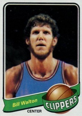 1979 Topps Bill Walton #45 Basketball Card