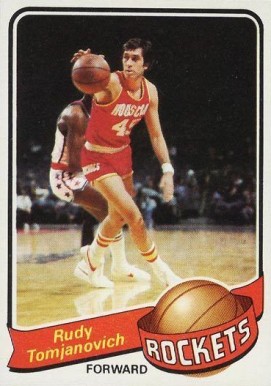 1979 Topps Rudy Tomjanovich #41 Basketball Card