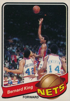 1979 Topps Bernard King #14 Basketball Card