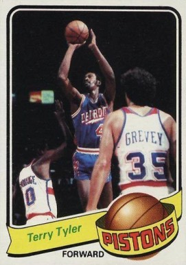 1979 Topps Terry Tyler #84 Basketball Card