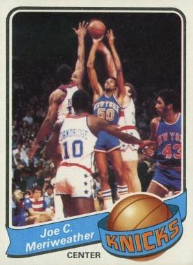 1979 Topps Joe Meriweather #69 Basketball Card
