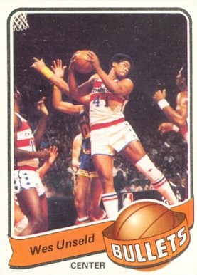 1979 Topps Wes Unseld #65 Basketball Card