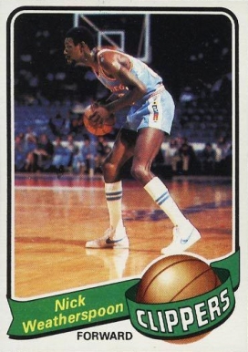 1979 Topps Nick Weatherspoon #61 Basketball Card