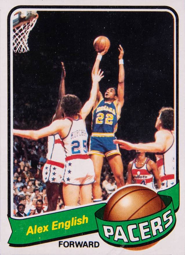1979 Topps Alex English #31 Basketball Card