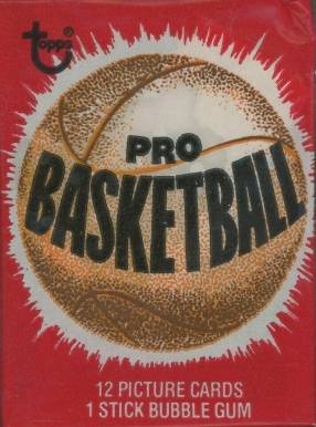 1979 Topps Wax Pack #WP Basketball Card
