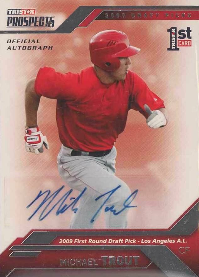 2009 Tristar Prospects Plus Mike Trout #20 Baseball Card