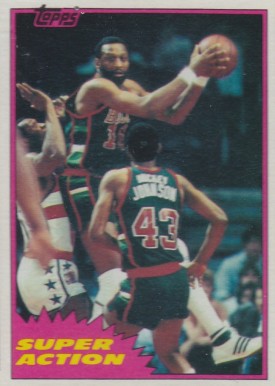 1981 Topps Bob Lanier #109 Basketball Card