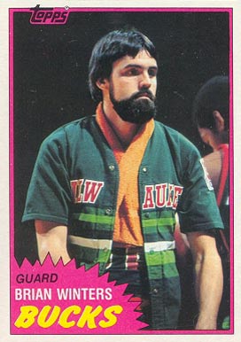 1981 Topps Brian Winters #100 Basketball Card