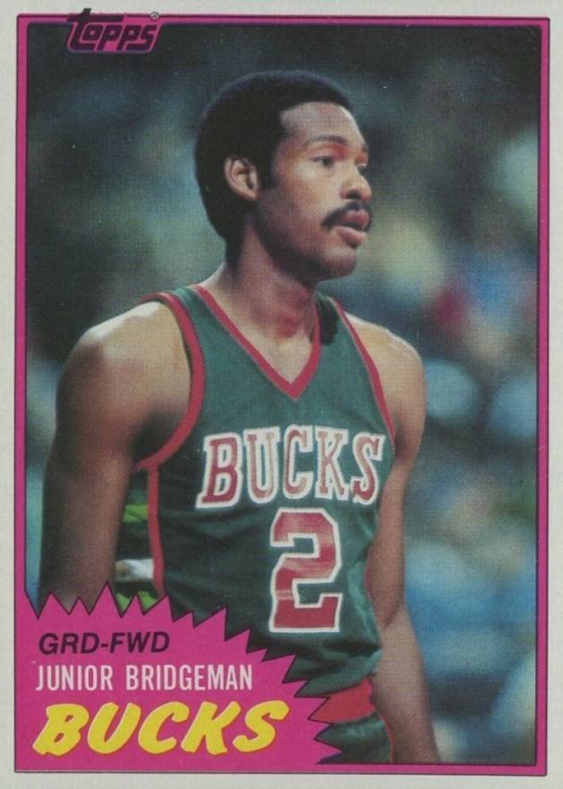 1981 Topps Junior Bridgeman #97 Basketball Card