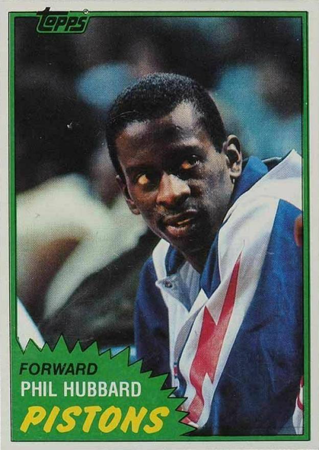 1981 Topps Phil Hubbard #82 Basketball Card