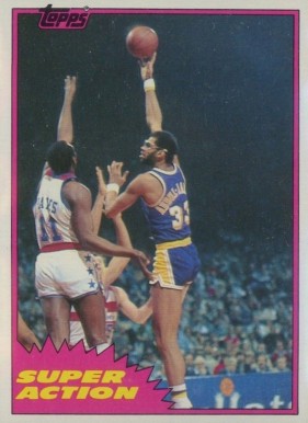 1981 Topps Kareem Abdul-Jabbar #106 Basketball Card