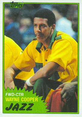 1981 Topps Wayne Cooper #103 Basketball Card