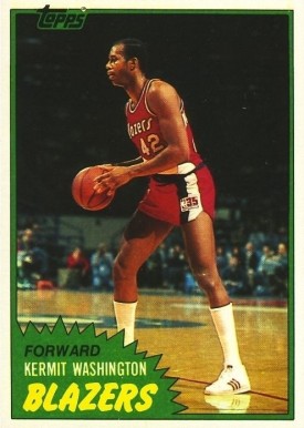1981 Topps Kermit Washington #89 Basketball Card
