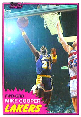 1981 Topps Michael Cooper #77 Basketball Card