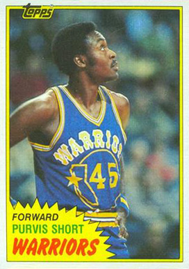 1981 Topps Purvis Short #74 Basketball Card