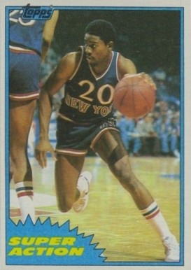 1981 Topps M.R. Richardson #E109 Basketball Card