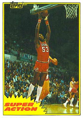 1981 Topps Darryl Dawkins #103 Basketball Card