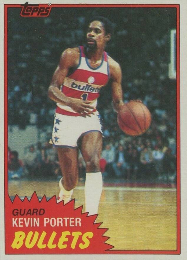 1981 Topps Kevin Porter #99 Basketball Card