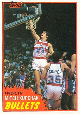 1981 Topps Mitch Kupchak #97 Basketball Card