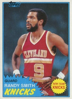 1981 Topps Randy Smith #86 Basketball Card
