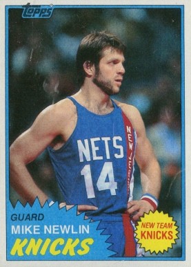1981 Topps Mike Newlin #E80 Basketball Card