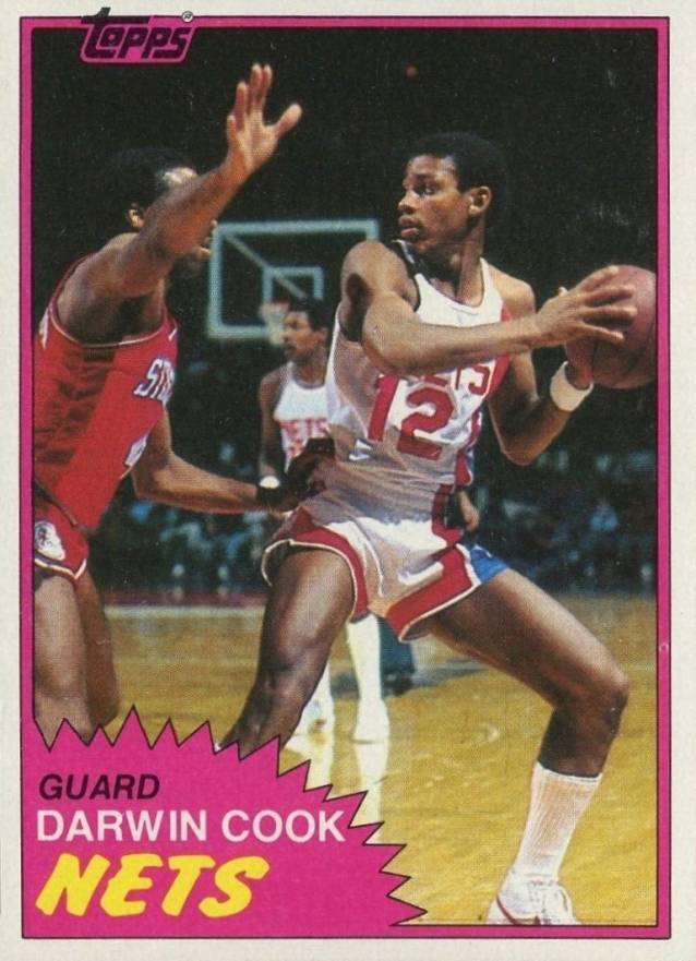 1981 Topps Darwin Cook #77 Basketball Card