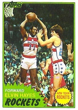 1981 Topps Elvin Hayes #42 Basketball Card