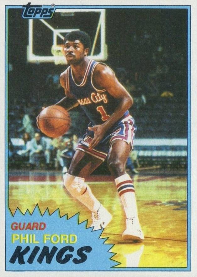 1981 Topps Phil Ford #18 Basketball Card