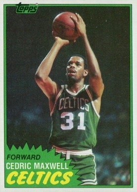 1981 Topps Cedric Maxwell #5 Basketball Card