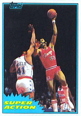 1981 Topps Artis Gilmore #107 Basketball Card