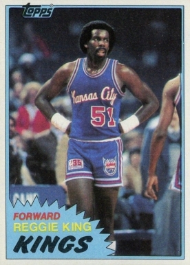 1981 Topps Reggie King #MW95 Basketball Card