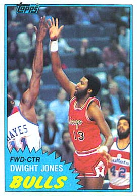 1981 Topps Dwight Jones #68 Basketball Card