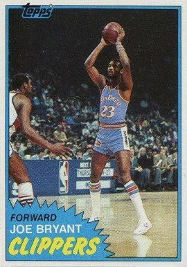 1981 Topps Joe Bryant #92 Basketball Card