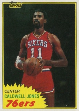 1981 Topps Caldwell Jones #91 Basketball Card
