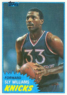1981 Topps Sly Williams #88 Basketball Card